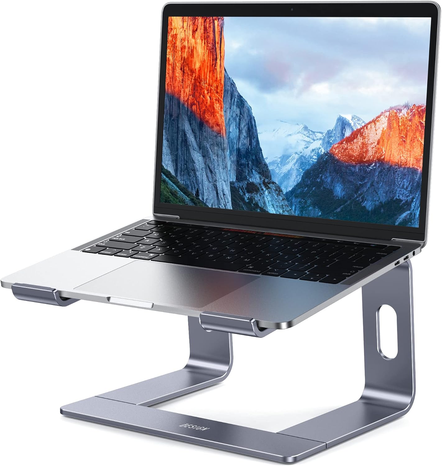 Feivon Aluminum Laptop Stand for Desk Use