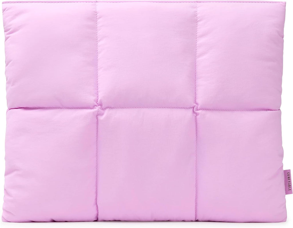 Feivon 13 Inch Quilted Laptop Sleeve for Travel