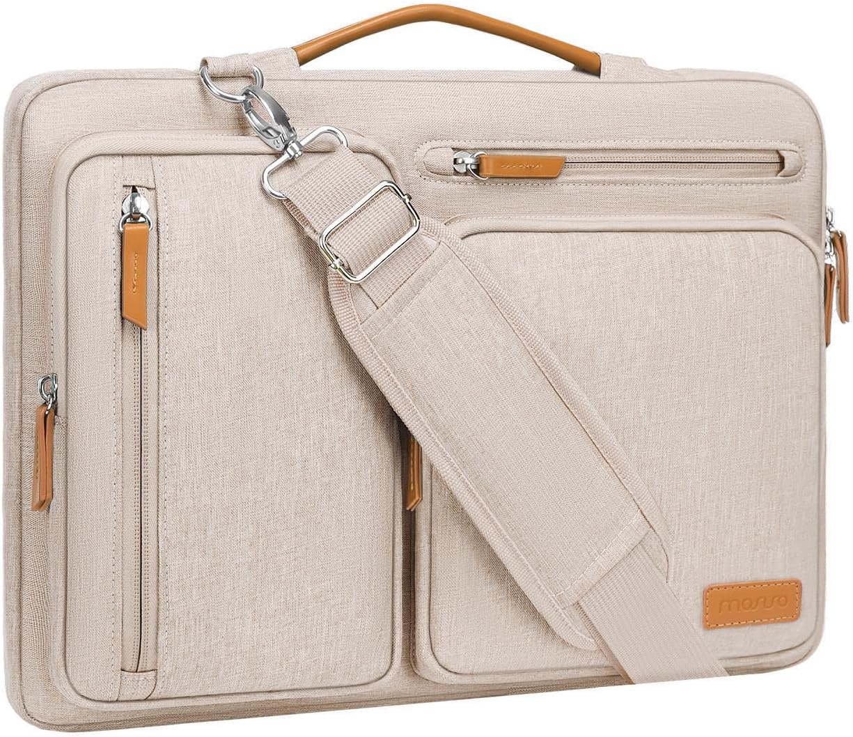 Feivon 15.6 Inch Protective Laptop Bag for Daily Commute