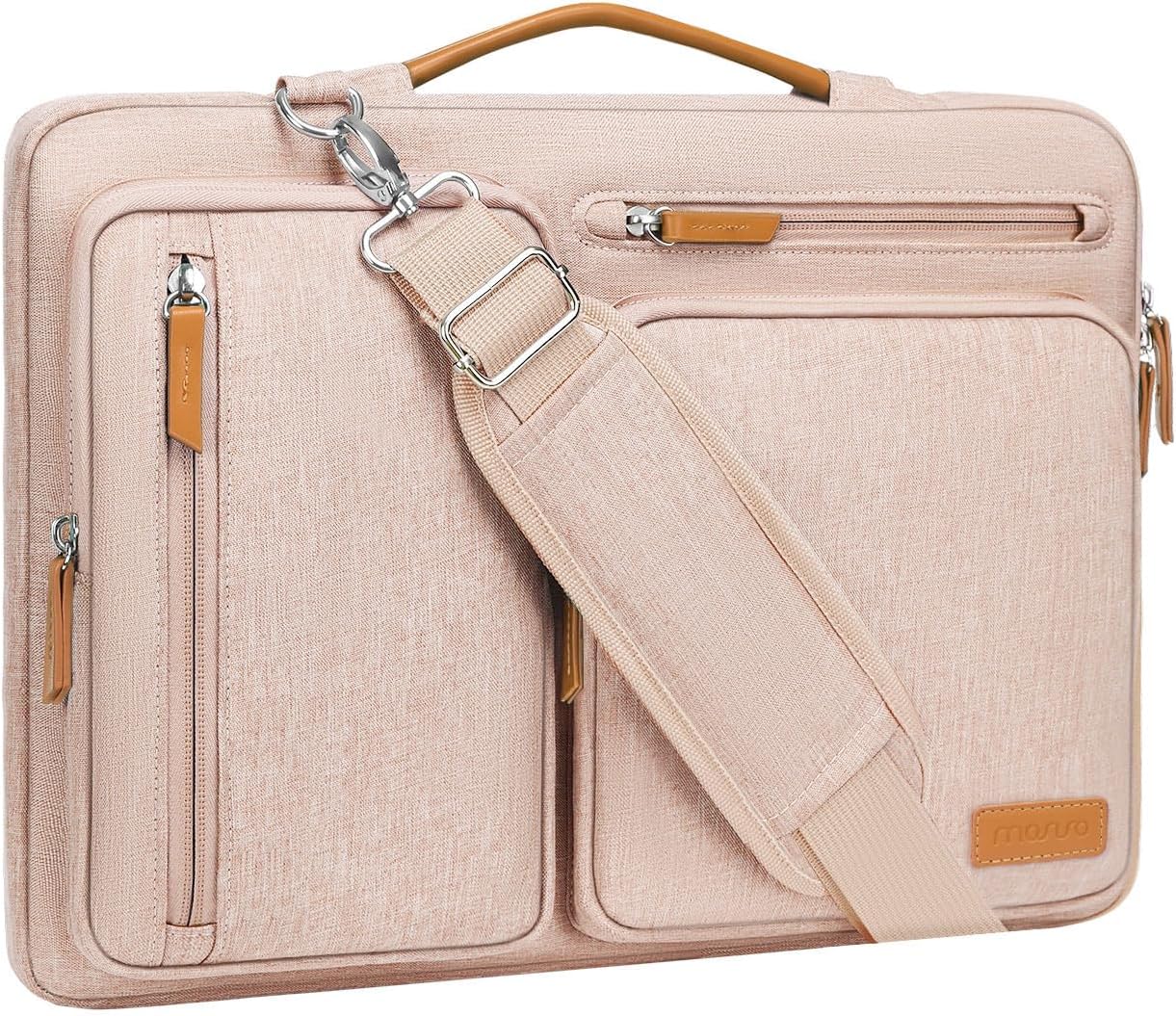 Feivon 15.6 Inch Protective Laptop Bag for Daily Commute