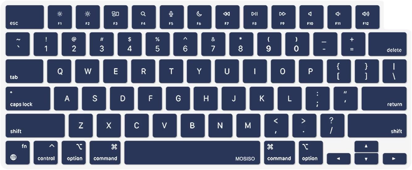 Feivon MacBook Keyboard Cover for Daily Protection