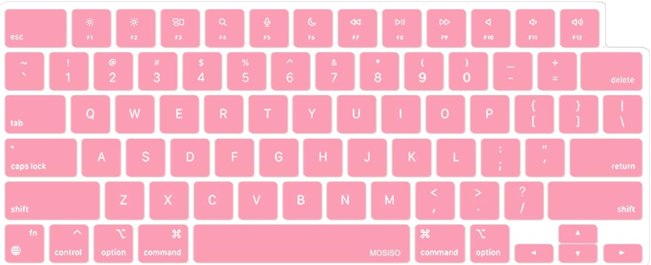 Feivon MacBook Keyboard Cover for Daily Protection