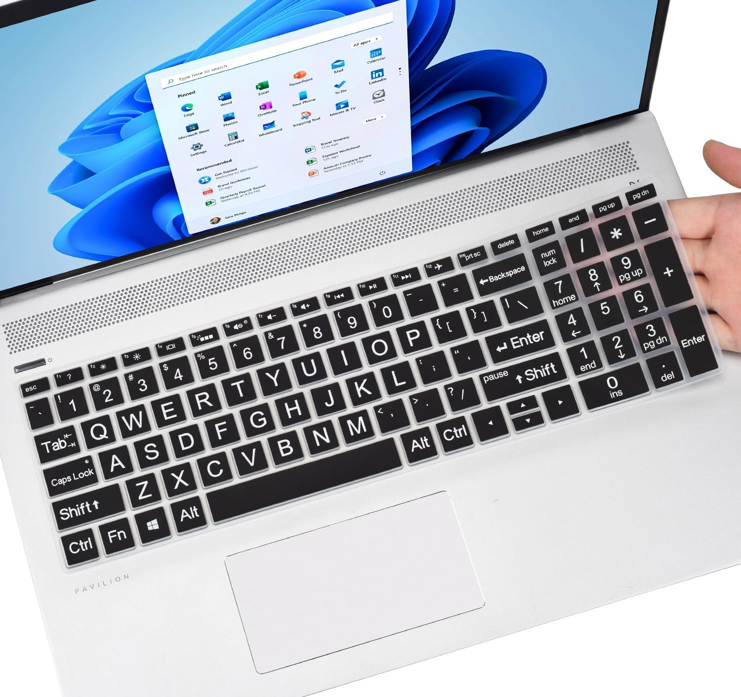 Feivon HP Laptop Keyboard Cover for Daily Protection