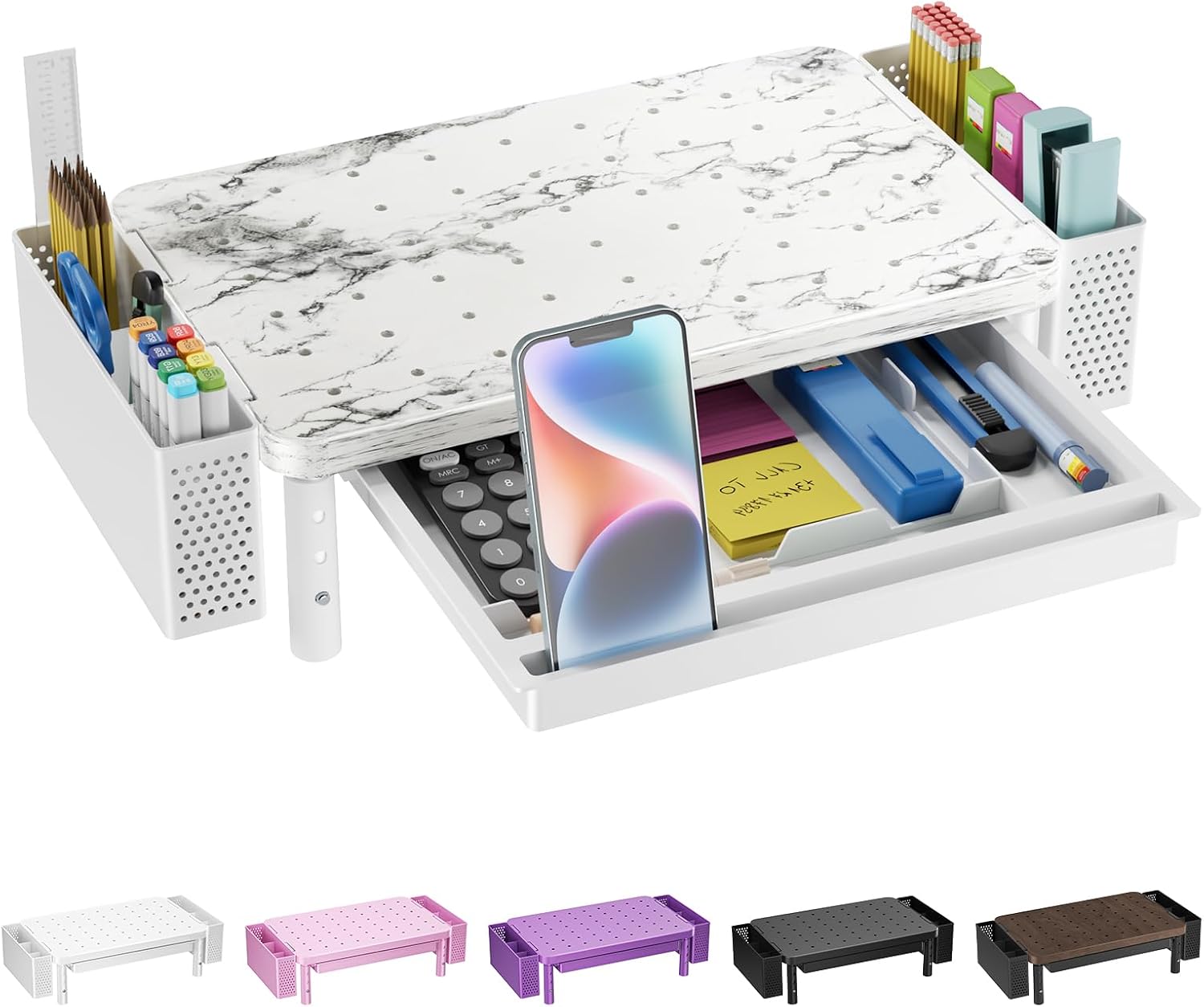 Feivon Adjustable Monitor Stand for Desk Use