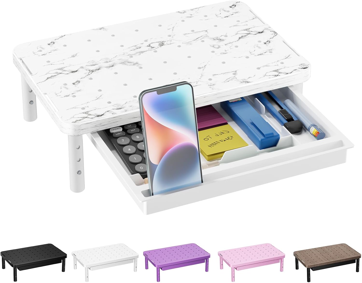 Feivon Adjustable Monitor Stand for Desk Use